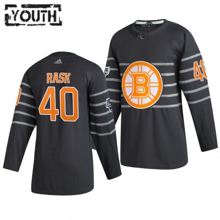 Camisola Boston Bruins Tuukka Rask 40 Cinza Adidas 2020 NHL All-Star Authentic - Criança